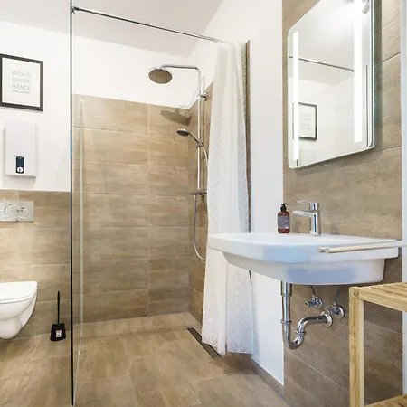 Boardinghaus Gruenefeld I W7 I Modernes I P I Smart I Office Apartament Mettingen (North Rhine-Westphalia)