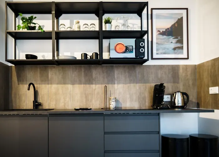 Boardinghaus Gruenefeld I W7 I Modernes I P I Smart I Office Lejlighed *