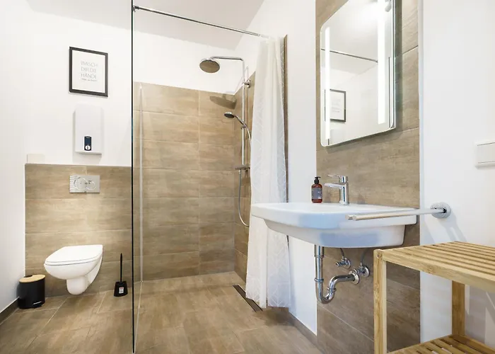 Boardinghaus Gruenefeld I W7 I Modernes I P I Smart I Office Lejlighed Mettingen (North Rhine-Westphalia)